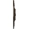 Ekena Millwork Ashley Ceiling Medallion (Fits Canopies up to 4 3/4"), 23 7/8"OD x 4"ID x 2 1/8"P, Bronze CM23ASBZS - alternate 2